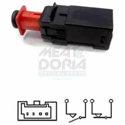 Ultimissimo Modello MEAT & DORIA 35067 Interruttore Luce Freno