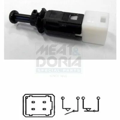 Più Venduto MEAT & DORIA 35033 Interruttore Luce Freno