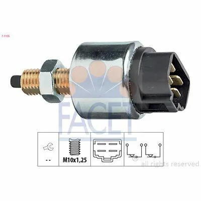 FACET Made in Italy - OE Equivalent 7.1105 Interruttore Luce Freno Promo Stagionale