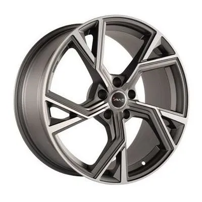Avus AF20 (Antracite, Liscio, Opaco) 8x18 ET28 5x112 66.6 Nuova Collezione
