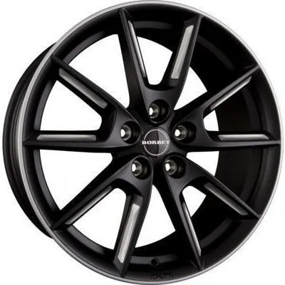 Di Tendenza Borbet Design LX (Argento, Grigio, Nero, Opaco) 8x19 ET50 5x108 72.5