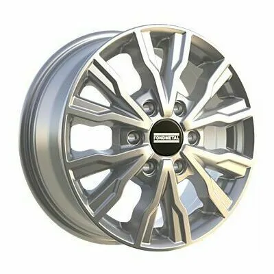 Affare Fondmetal PRO2 (Argento, Brillante, Grigio) 6.5x16 ET50 6x120 74.5
