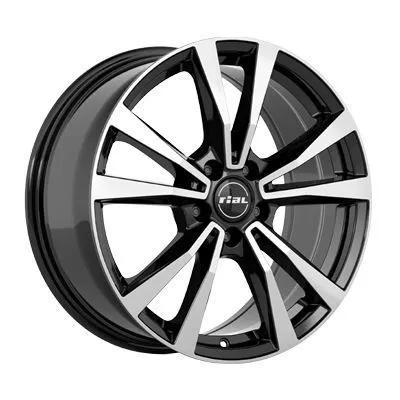 Scelto Dai Clienti Rial M12 (Diamante, Liscio, Nero) 8x19 ET30.5 5x112 66.5