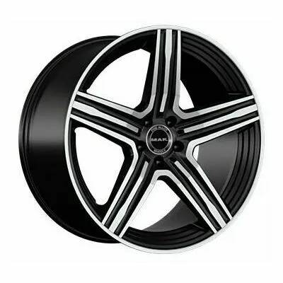 Scelto Dai Clienti MAK Lewis-D (Nero) 9.5x20 ET43 5x112 66.6