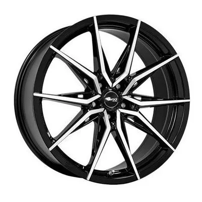 Consegna Rapida Brock B42 (Grigio, Nero) 9.5x20 ET45 5x114 64.1