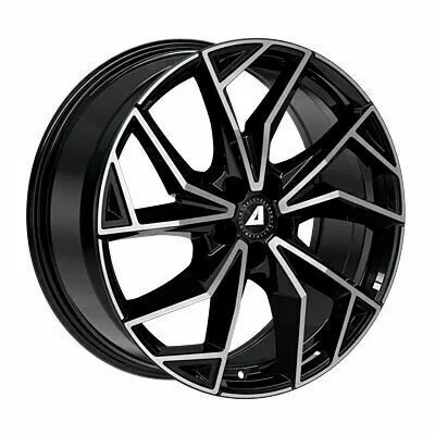 Solo Oggi Alutec ADX02 (Diamante, Nero) 8x19 ET40 5x112 70.1