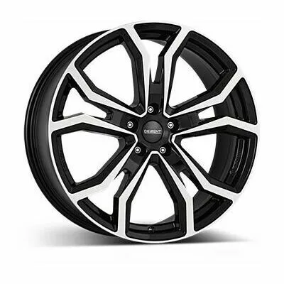 Popolare Dezent TV (Liscio, Nero) 7x18 ET47.5 5x108 63.4