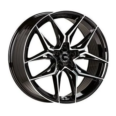 Ultime Pezzi TEC Speedwheels GT9 (Brillante, Liscio, Nero) 9x19 ET40 5x112 66.6