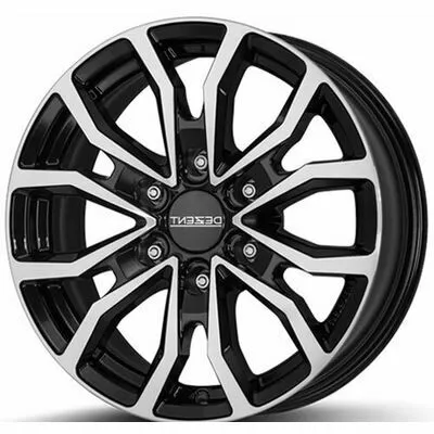 Compra Adesso Dezent KC (Liscio, Nero) 6.5x16 ET54 6x130 84.1