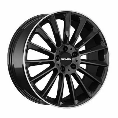 Reso Gratuito Carmani 17 Fritz (Nero) 8x19 ET40 5x114.3 72.6