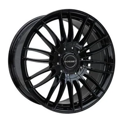 Più Venduto Borbet CW3 (Brillante, Nero) 7.5x17 ET55 5x120 65.1