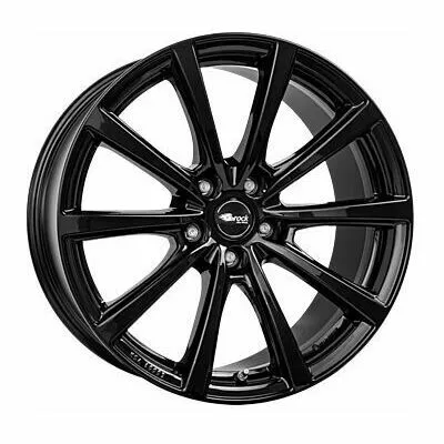 Brock B32 (Brillante, Nero) 8.5x18 ET36 5x112 66.55 Nuova Collezione