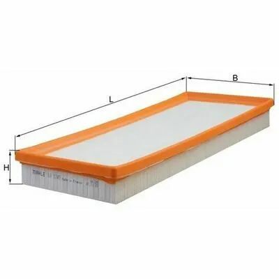 MAHLE LX 1249 Filtro Aria Quantità Limitata