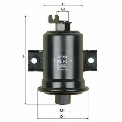 KNECHT KL 140 Filtro Carburante Acquista Ora