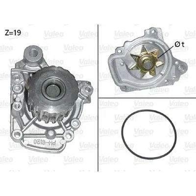 Di Tendenza VALEO 506661 Pompa Dell’Acqua, Raffreddamento Motore