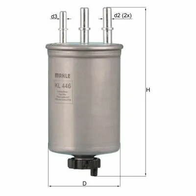 MAHLE KL 446 Filtro Carburante Occasione