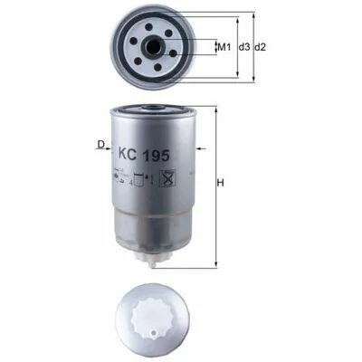 KNECHT KC 195 Filtro Carburante Reso Gratuito