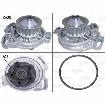 Promozione VALEO 506105 Pompa Dell’Acqua, Raffreddamento Motore