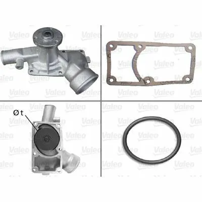 Compra Online VALEO 506031 Pompa Dell’Acqua, Raffreddamento Motore