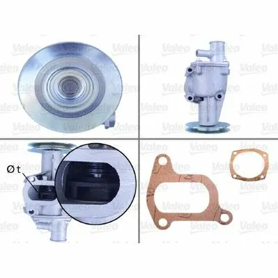 Novità VALEO 506079 Pompa Dell’Acqua, Raffreddamento Motore