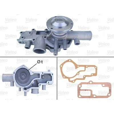 VALEO 506043 Pompa Dell’Acqua, Raffreddamento Motore Soddisfatti O Rimborsati