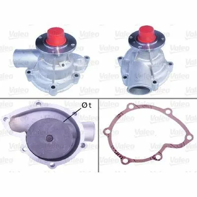 Promozione Esclusiva VALEO 506249 Pompa Dell’Acqua, Raffreddamento Motore