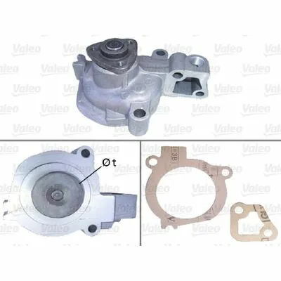 VALEO 506165 Pompa Dell’Acqua, Raffreddamento Motore Solo Oggi