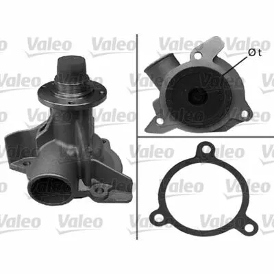 Non Perdere VALEO 506266 Pompa Dell’Acqua, Raffreddamento Motore