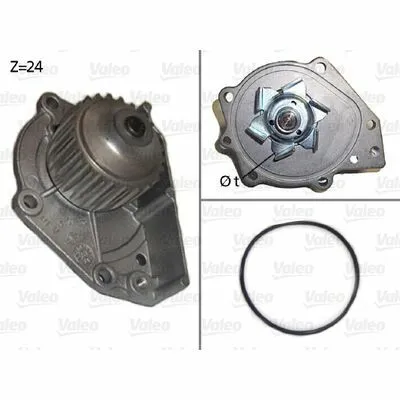 Affare VALEO 506018 Pompa Dell’Acqua, Raffreddamento Motore
