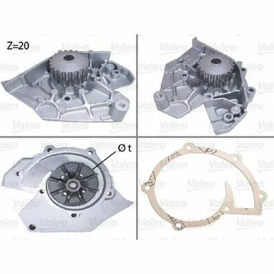 Offerta VALEO 506291 Pompa Dell’Acqua, Raffreddamento Motore
