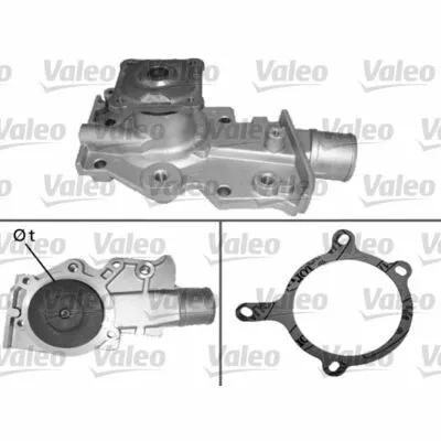 VALEO 506284 Pompa Dell’Acqua, Raffreddamento Motore Offerta Speciale