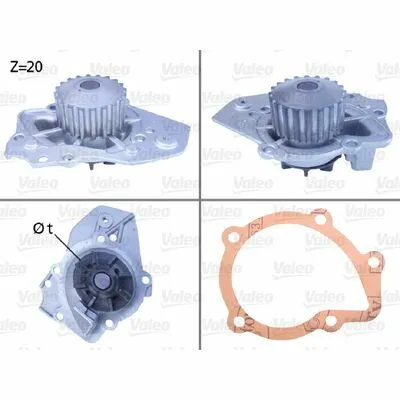 Affare VALEO 506011 Pompa Dell’Acqua, Raffreddamento Motore
