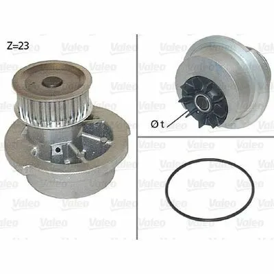VALEO 506308 Pompa Dell’Acqua, Raffreddamento Motore Ultimissimo Modello