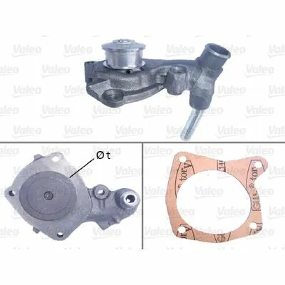 Must-Have VALEO 506287 Pompa Dell’Acqua, Raffreddamento Motore