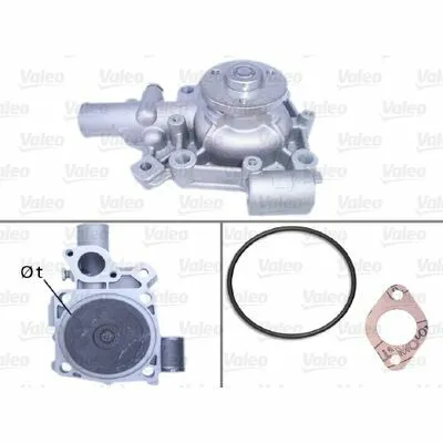 Occasione VALEO 506106 Pompa Dell’Acqua, Raffreddamento Motore