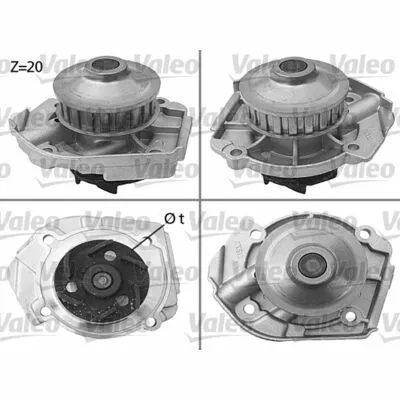 Must-Have VALEO 506397 Pompa Dell’Acqua, Raffreddamento Motore
