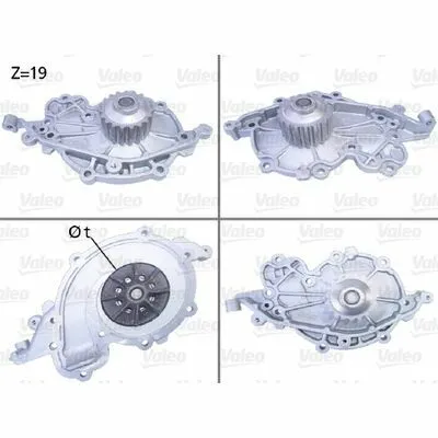 VALEO 506637 Pompa Dell’Acqua, Raffreddamento Motore Prezzo Scontato