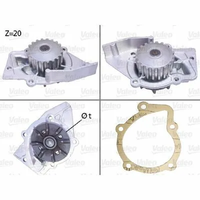 Sconto VALEO 506575 Pompa Dell’Acqua, Raffreddamento Motore