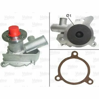 Più Venduto VALEO 506141 Pompa Dell’Acqua, Raffreddamento Motore