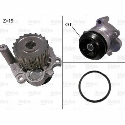 Non Perdere VALEO 506533 Pompa Dell’Acqua, Raffreddamento Motore