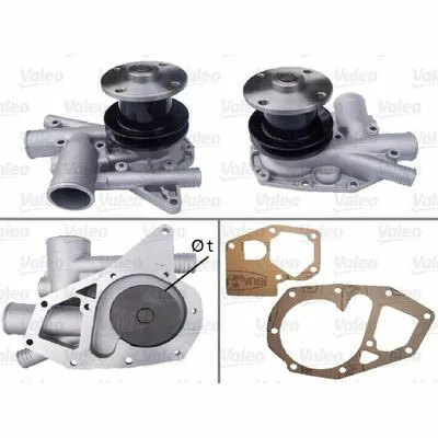 VALEO 506341 Pompa Dell’Acqua, Raffreddamento Motore Scelto Dai Clienti