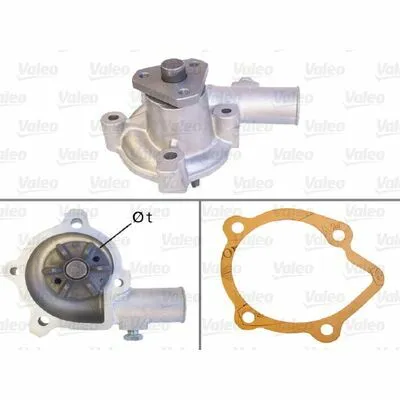 VALEO 506032 Pompa Dell’Acqua, Raffreddamento Motore Professionale