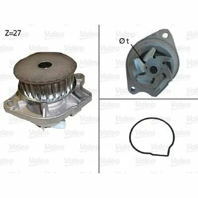 VALEO 506576 Pompa Dell’Acqua, Raffreddamento Motore Offerta Lampo