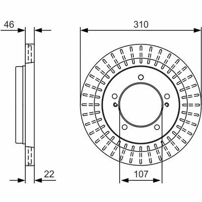 BOSCH 0 986 479 U99 Disco Freno Compra Oggi Stesso