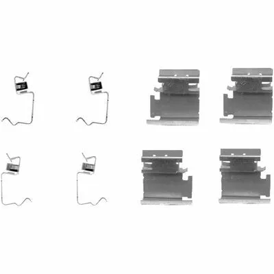 BOSCH 1 987 474 311 Kit Accessori, Pastiglia Freno Quantità Limitata