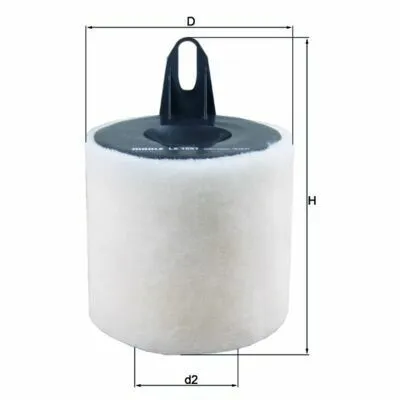 Quantità Limitata KNECHT LX 1651 Filtro Aria