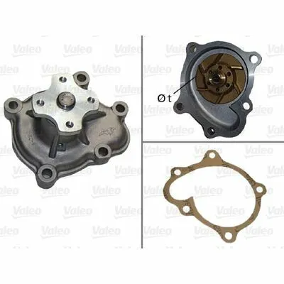 Compra Online VALEO 506483 Pompa Dell’Acqua, Raffreddamento Motore