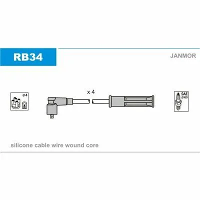 JANMOR RB34 Cavo Accensione Must-Have