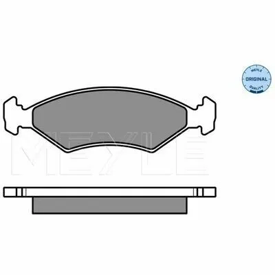 Miglior Prezzo MEYLE-ORIGINAL True to OE. 025 233 8418/W Kit Pastiglie Freno, Freno a Disco