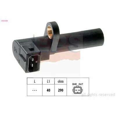 EPS Made in Italy - OE Equivalent 1.953.036 Generatore di Impulsi, Albero a Gomiti Subito Disponibile